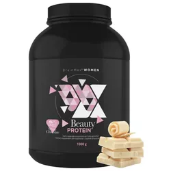 BrainMax Women Beauty Protein, S kolagenem a keratinem, 1000 g