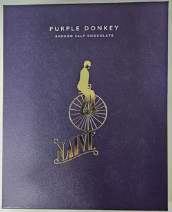 DONKEY PURPLE (Alkalická Oslí darkmilk s bambusovou solí) - 50g (NAIVE)