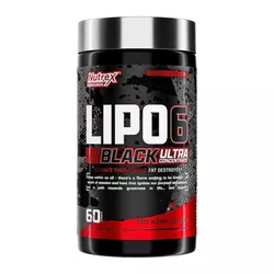 Nutrex Lipo 6 Black Ultra Concentrate, Spalovač tuků, 60 kapslí