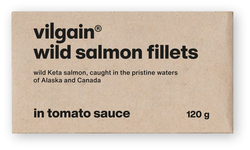 Vilgain Filety z divokého lososa – v rajčatové omáčce 120 g