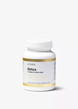 VENIRA detox + podpora funkce jater, 60 kapslí