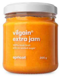 Vilgain Extra džem – meruňka, bez přidaného cukru 200 g