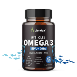 Blendea OMEGA 3 (EPA+DHA) s rybím olejem 60 kapslí