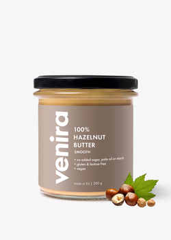 VENIRA lískooříškové máslo, jemné (smooth), 300 g