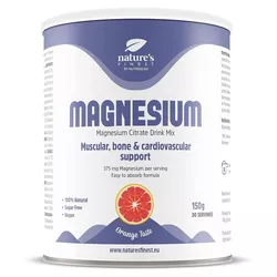 NutrisSlim Magnesium Citrate Drink Mix, Hořčík Citrát, 150 g