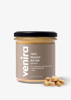 VENIRA arašídové máslo, jemné (smooth), 330 g