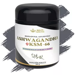 100% ČISTÁ ASHWAGANDHA KSM66 (Indie) - 100g (prášek)