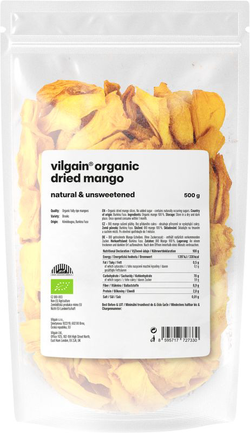 Vilgain Mango sušené BIO – 500 g