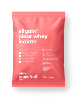 Vilgain Clear Whey Isolate – Pink grapefruit 25 g