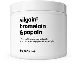Vilgain Bromelain & Papain – 90 kapslí