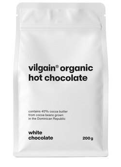 Vilgain Horká čokoláda BIO – 40% bílá čokoláda 200 g