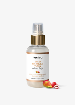 VENIRA sprej na objem vlasů - VOLUME BOOSTER, mango-liči, 100 ml