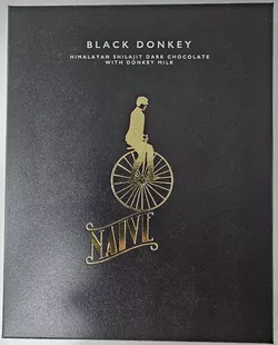 BLACK DONKEY (Bhútan Shilajit oslí darkmilk bez cukru) - 50g (NAIVE)