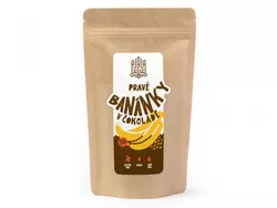 Pravé banánky ve 100% čokoládě - 150g/1500g (Ekvádor)